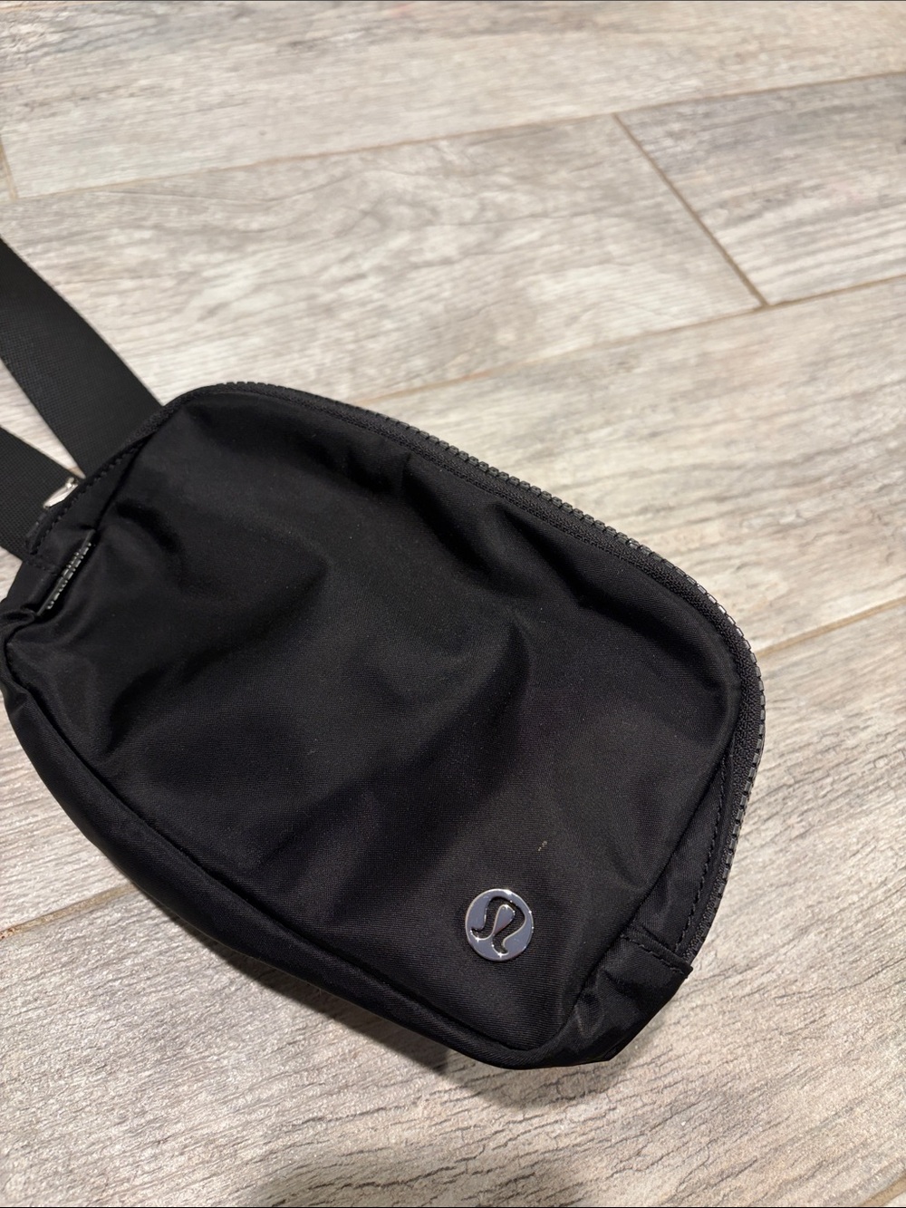 lululemon athletica Black Compact Sling Belt Bag
